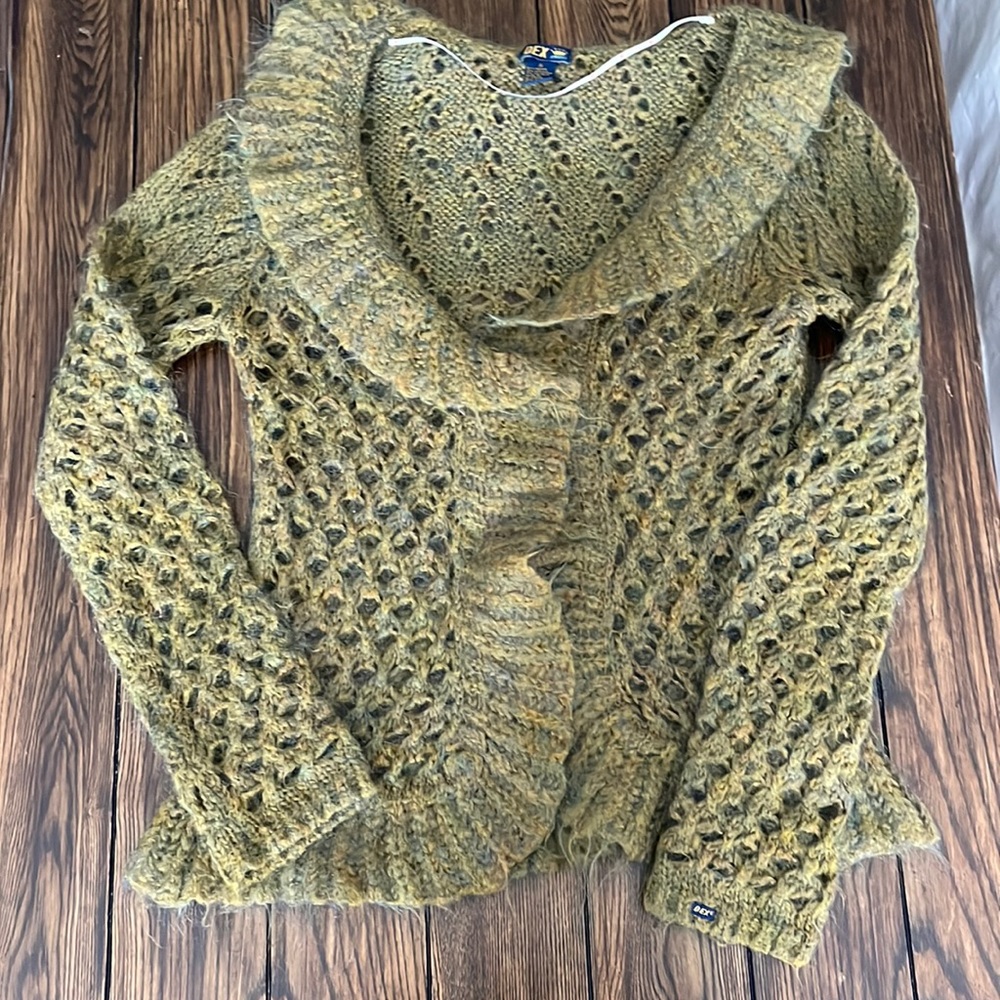 VGUC Dex green cardigan